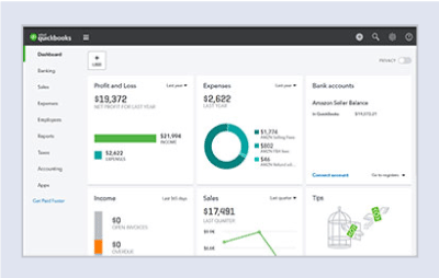 QuickBooks accounting for Amazon order fees